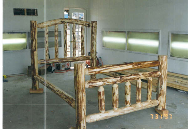 Casey S Lumber, Lodgepole Pine Bed Frames